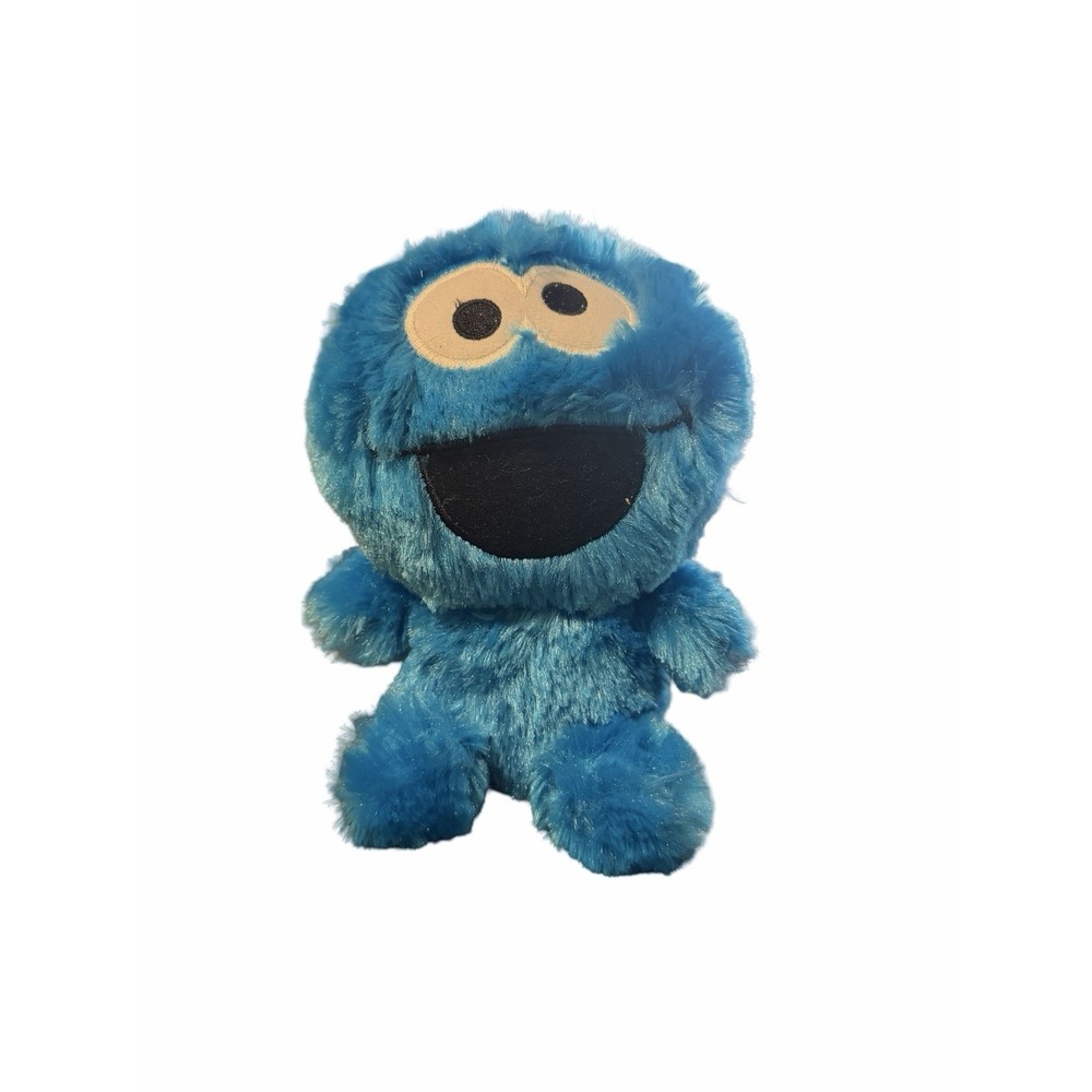 Baby Cookie Monster Plush Stuffed Animal Soft Toy 7" Sesame Street